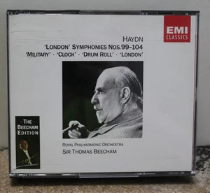 Thomas Beecham Editions 2 CD Haydn London Symphonies Nos 99-104, Beecham Edition - Imagen 1 de 4