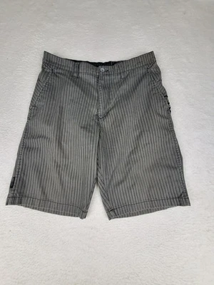 Fox Racing 条纹石板灰色弹力男式斜纹短裤 32 (34) — 第 1/4 张图片
