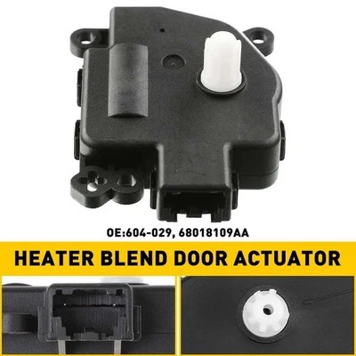 Actuador de puerta mezcla de calefacción para 08-14 Chrysler Dodge 2008-18 10-18 Jeep 14-19 Ram Foto 1 de 4