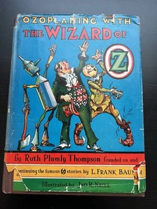 Ozoplaning 1939, by Ruth Plumly Thompson, Illustr by Neill, orig. dust jacket - Picture 1 of 15
