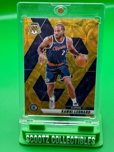 2024-25 Panini Mosaic - Kawhi Leonard #7 Gold Mosaic Prizm /10 - Foto 1 di 3