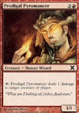 PRODIGAL PYROMANCER X4 4 4X 10th Edition MTG Magic the Gathering Cards DJMagic