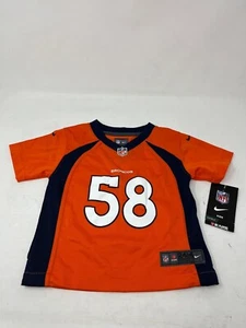 Denver Broncos Von Miller #58 NFL Football Jersey Baby Toddler 24 Months - Picture 1 of 6
