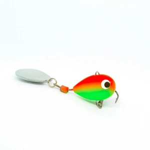 X-TACKLE BOOBY Tailspinner Jigspinner Spinnerbait Angelköder #WATERMELON - Bild 1 von 1