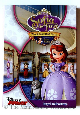 Disney Junior Sophia The First DVD The Enchanted Feast with Visit by Snow White - Image 1 of 3