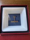 CARTIER AUTHENTIC PLANE MOTIF SMALL PORCELAIN TRINKET TRAY, BRAND NEW IN BOX