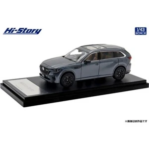 1:43 Hi-Story Mazda CX-80 2024 Machine Gray Premium Metallic HS494GY Diecast - Picture 1 of 8