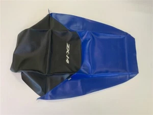 (Color: 2006 Blue/Black Carbon Texture) Kawasaki ZX14 Second Look Seat Cover - Picture 1 of 2