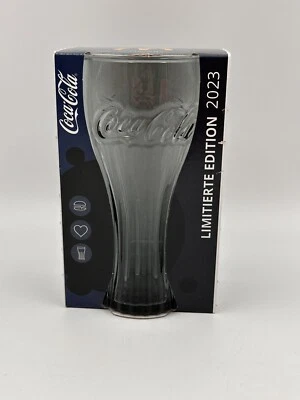 COCA-COLA Mcdonald’s Glas Gläser SammelGlas 2023 Schwarz Limited Edition Neu Ovp