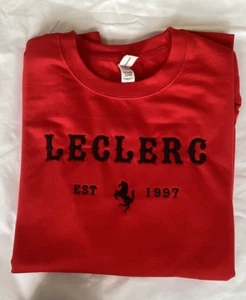 Charles Leclerc F1 Formula One Ferrari Sweatshirt - Picture 1 of 6