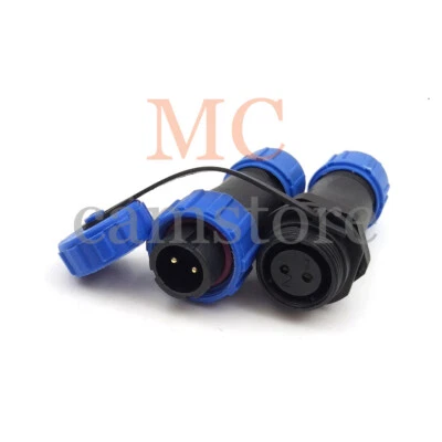 SP13 2Pin Circular Waterproof IP67 Connector Plug Socket,Aviation Plug Socket - Image 1 of 4