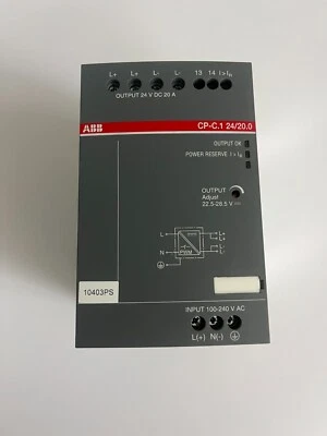 ABB CP-C.1 24/20.0 Power Supply 1SVR360763R1001 - Image 1 of 4