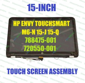 HP Envy 15-Q178CA LCD Display Touch Screen Complete Assembly - Afbeelding 1 van 6