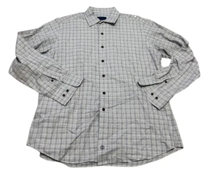 David Donahue Dress Shirt FUSION Multicolo Plaid Modern Men's XL. - Picture 1 of 5