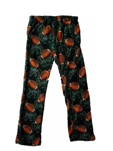 Boyz Club Kids Pajama Bottoms Fleece Lounge Pants Football - Picture 1 of 1