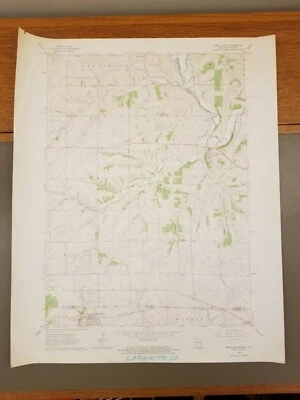 Apple River, Висконсин - Иллинойс 1962 Геологическая служба США Топографическая геологическая карта Четырехугольник - Изображение 1 из 4