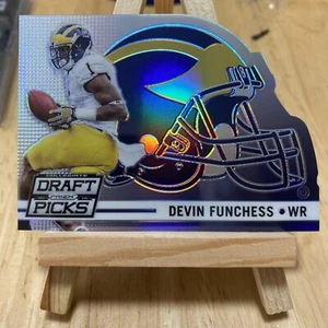 Devin Funchess 2015 Panini Prizm Collegiate Draft Picks #11 Helmet Die-Cut UM RC - Picture 1 of 9