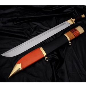 29 inches Blade Dao Sword-Forged-Hand forged sword-Crafted from Leaf spring - Picture 1 of 10