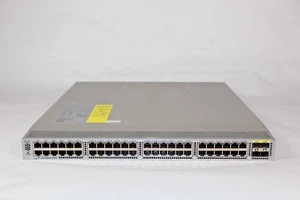 Cisco Nexus 3048TP 48-Port 4xSFP+ Gigabit Ethernet Switch P/N: N3K-C3048TP-1GE - Picture 1 of 13