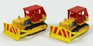 2 Matchbox BULLDOZER New no Package 1979 Vintage MB64 - Picture 1 of 6