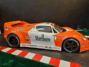 9506XL BODY RC FERRARI F50 ARRMA  FELONY +masks+wing - Picture 1 of 7