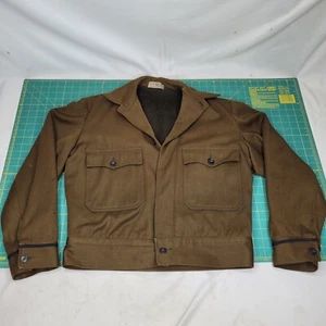 Uniforme de entrega UPS de la década de 1940 chaqueta forrada de lana Caleb Smith & Sons para hombre talla 40 - Imagen 1 de 17