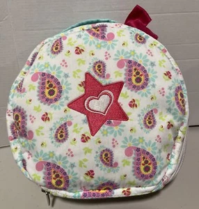 American Girl Bitty Baby Paisley Diaper Bag/Carry Case, Inside Pocket, Perfect! - Picture 1 of 6