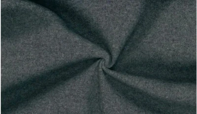 Tela italiana (revestimiento) de lana real de $36 por 2 yardas - GRIS BREZO CARBÓN Foto 1 de 4