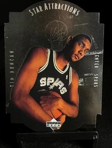 1997 Upper Deck Star Attractions Tim Duncan #SA11 Spurs - Bild 1 von 2