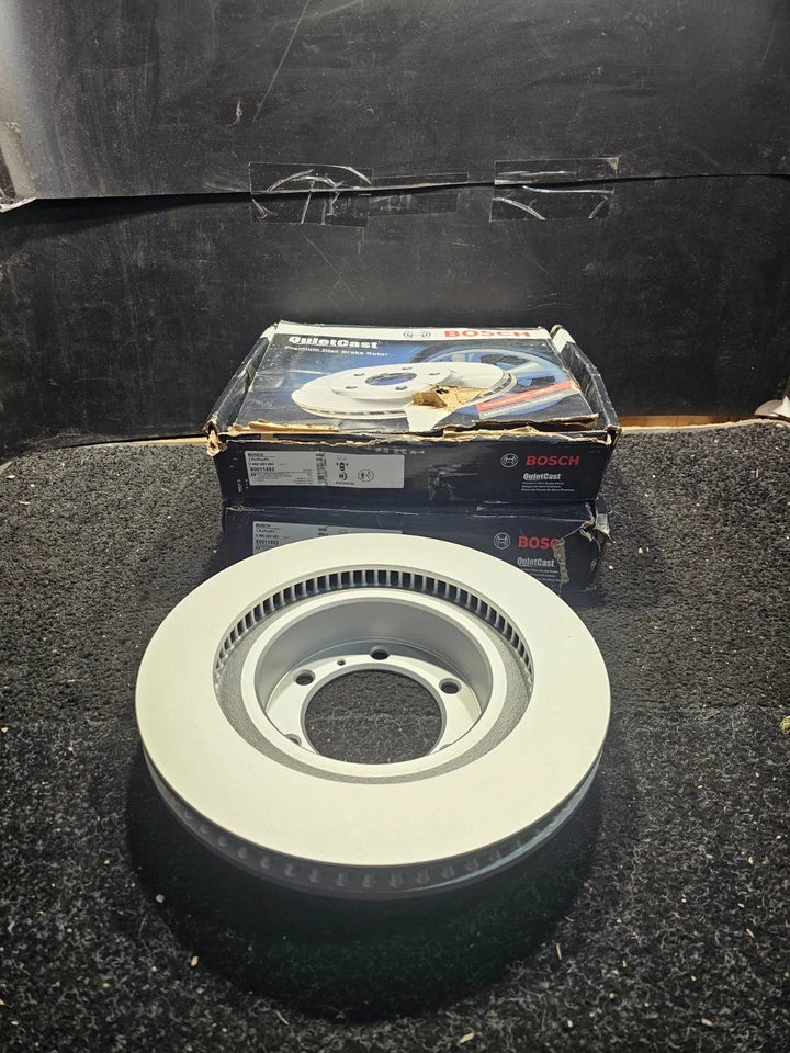 (CANTIDAD 2) Rotor de freno delantero Bosch 50011492 QuietCast para Lexus GX 2010-2020 Foto 1 de 4