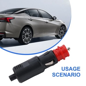12V-24V 8A 120W Mâle Prise Allume Cigare Voiture Connecteur 2.1cm Type Neuf - Photo 1 sur 16