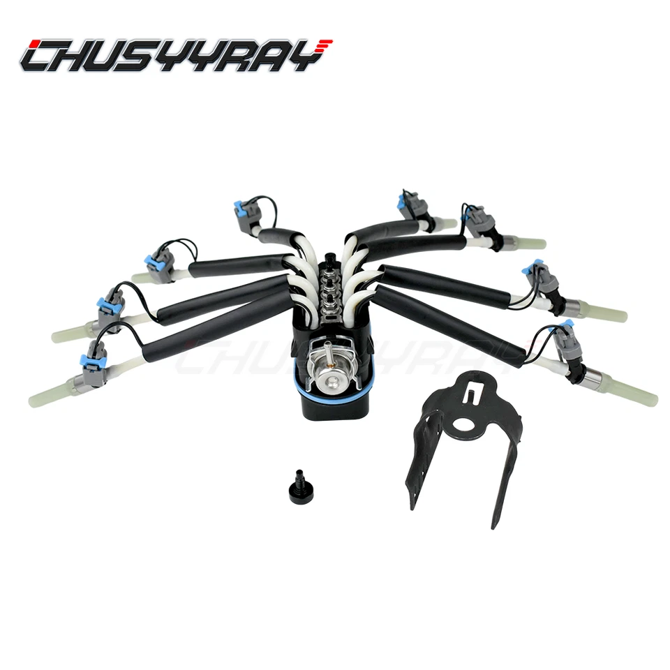 Inyector de combustible Spider 8 puertos FJ504 para Chevrolet K2500 V8 1996-2000 5,0 L 5,7 L Foto 1 de 4