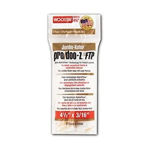 Wooster 4.5" Jumbo-Koter Pro/Doo-Z FTP 3/16" Nap 2-Pack, RR373-4.5 - Picture 1 of 4