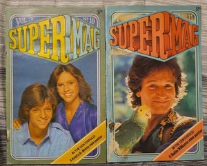 SuperMag Lot Of 2 Vintage Magazines 1979 Volumes w/ Mini Posters - Picture 1 of 6