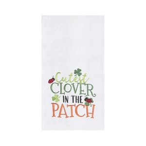 Cutest Clover In The Patch Kitchen Dishtowel - Picture 1 of 3