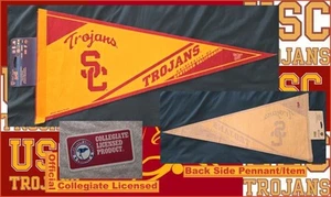 WinCraft Sports USC SC 2005 Trojans 30" X 12" Pennant in feltro - Foto 1 di 12