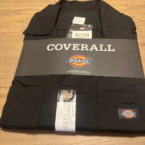 Mono Dickies Manga Corta Negro Hombre’s Talla Grande Alta Nuevo Con Etiquetas - Imagen 1 de 8