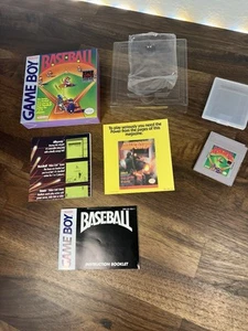Baseball (Nintendo Game Boy GB, 1989) Complete Early Release w/Mint Box-See pics - Picture 1 of 20