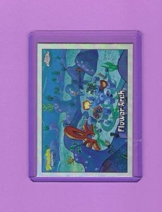 2025 Topps Chrome Spongebob Flower Arch Silver Refractor - Bild 1 von 2