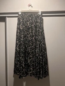 Max Studio Skirt Long Maxi 90s Black Good Condition Size Large  - Picture 1 of 4