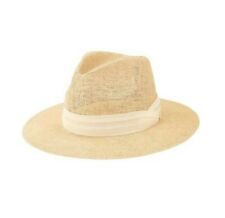 San Diego Hat Company Mens Woven Paper Fedora Hat Natural Size One Size 