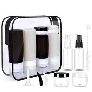16 Pack Silicone Travel Bottles Set for Toiletries TSA Approved Travel Contai... - Picture 1 of 7