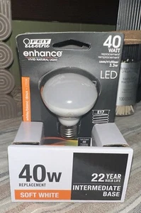 Feit Electric BPR14DMN/927CA 120V 4W 2700K 300 Lumens LED Light Bulb (Pack of 4) - Picture 1 of 3