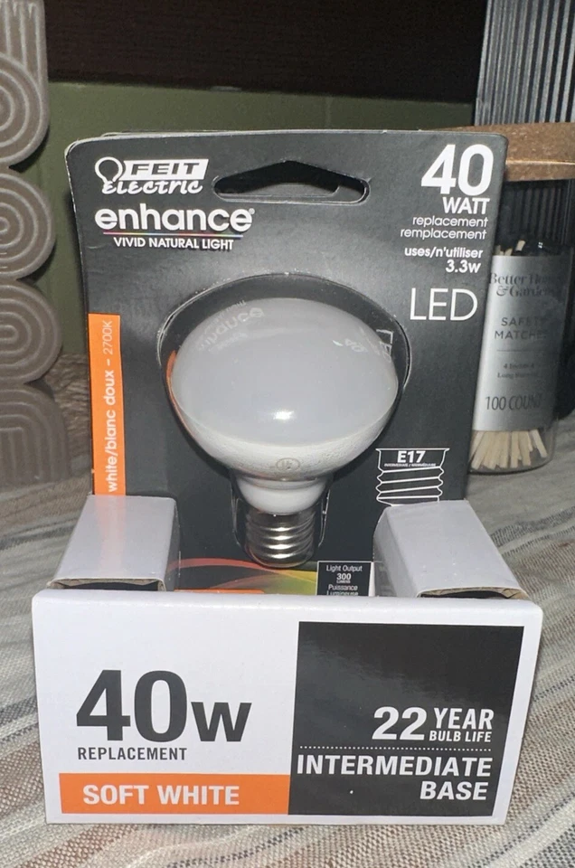 Feit Electric BPR14DMN/927CA 120V 4W 2700K 300 Lumens LED Light Bulb (Pack of 4) - Image 1 of 3