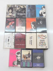 15 70"s & 80's Rock Cassettes-  Various Artists - Picture 1 of 2