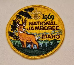 Pfadfinder 1969 NATIONAL JAMBOREE POCKET PATCH - RARE Double Loc Border Variety - Bild 1 von 3