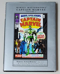 MARVEL MASTERWORKS: CAPTAIN MARVEL VOLUME 1   (Hardcover 2005 HCDJ 1st edition) - Picture 1 of 5
