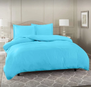 Nestl Duvet Cover 3 Piece Set – Ultra Soft Double Brushed Microfiber Queen Size - Picture 1 of 7