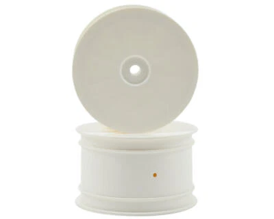 XRAY 14mm Hex "Aerodisk" Rear Buggy Wheels (2) (White) (XB4) [XRA369911] - Image 1 of 2