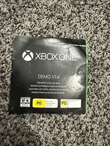 Microsoft Xbox One Official Demo Disc Kiosk Version V1.4 Not For Resale - Picture 1 of 3